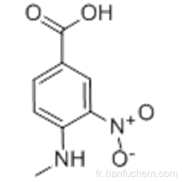 Acide 4-méthylamino-3-nitrobenzoïque CAS 41263-74-5